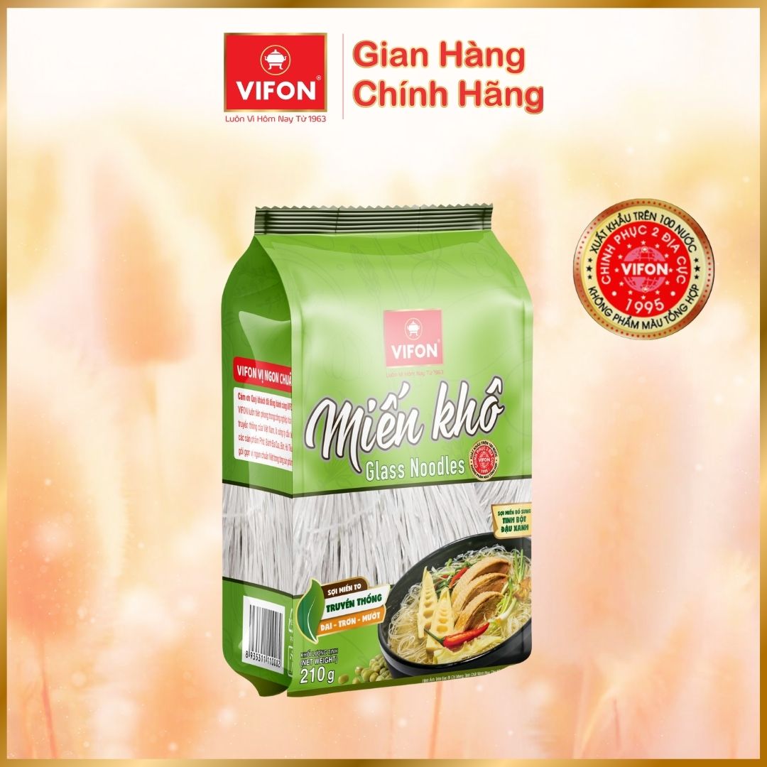 Thùng 12 gói Miến Khô VIFON 210gr/gói