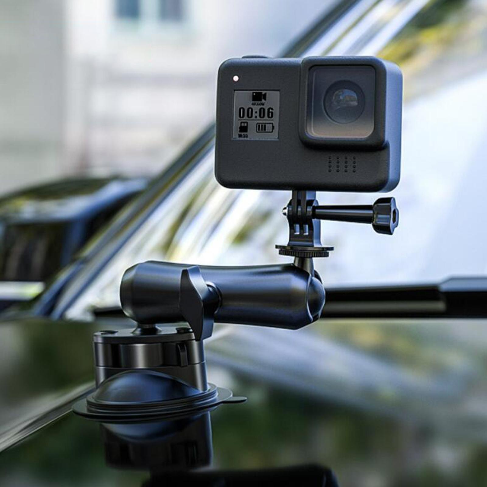 Camera Suction Cup Base with Ball Head for Home Car Use Camera Suction Mount for DJI
