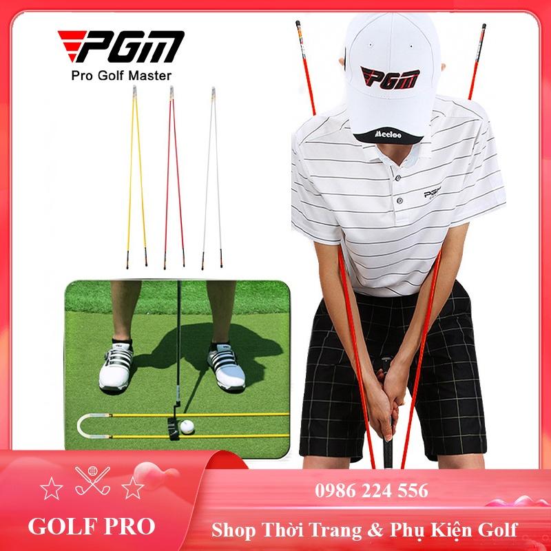 Que định hướng đánh golf PGM tập swing và put chỉnh tư thế lưng chuẩn dụng cụ tập golf tại nhà