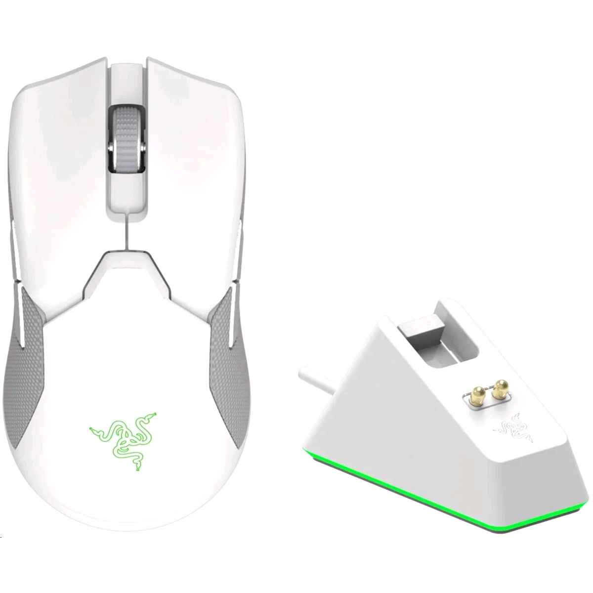 Chuột Razer Viper Ultimate-Wireless-Charging Dock-Trắng_RZ01-03050400-R3M1- HÀNG CHÍNH HÃNG