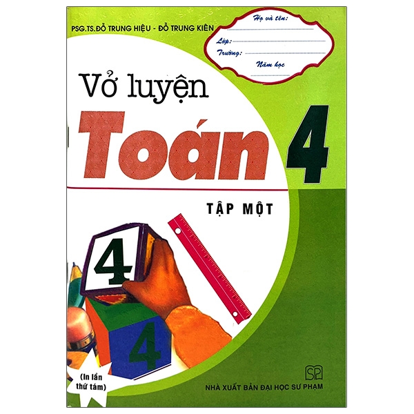 Vở Luyện Toán 4 - Tập 1