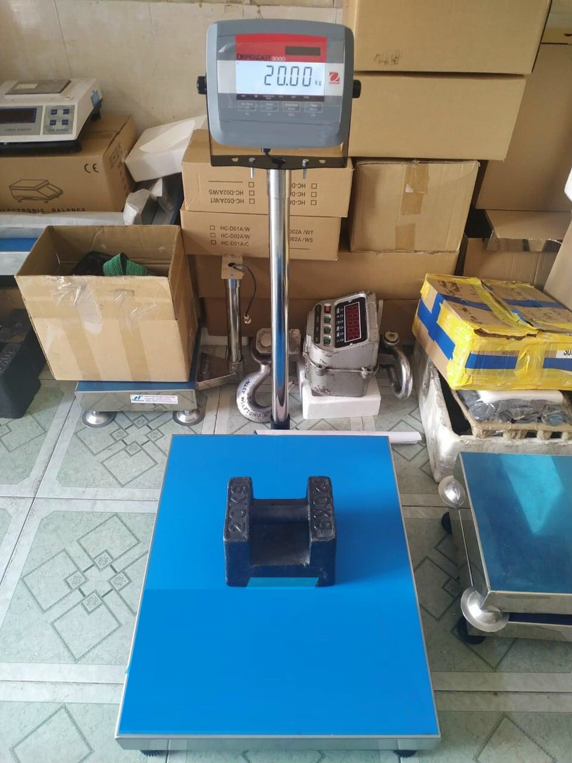 Cân Bàn Điện Tử T31P OHAUS 60 KG
