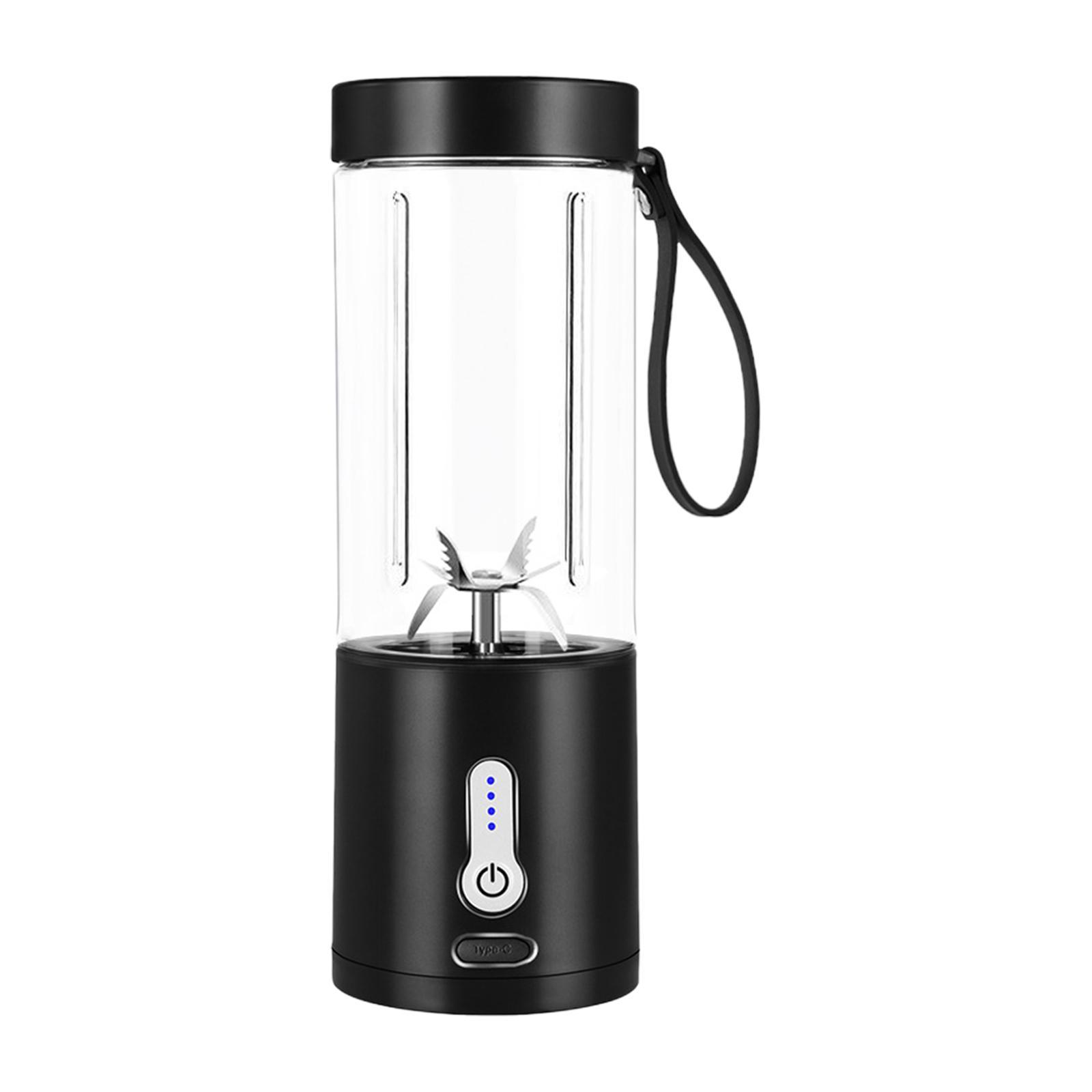 Portable Fruit Blender Mixer USB Rechargeable Juicer Cup for Office Travel