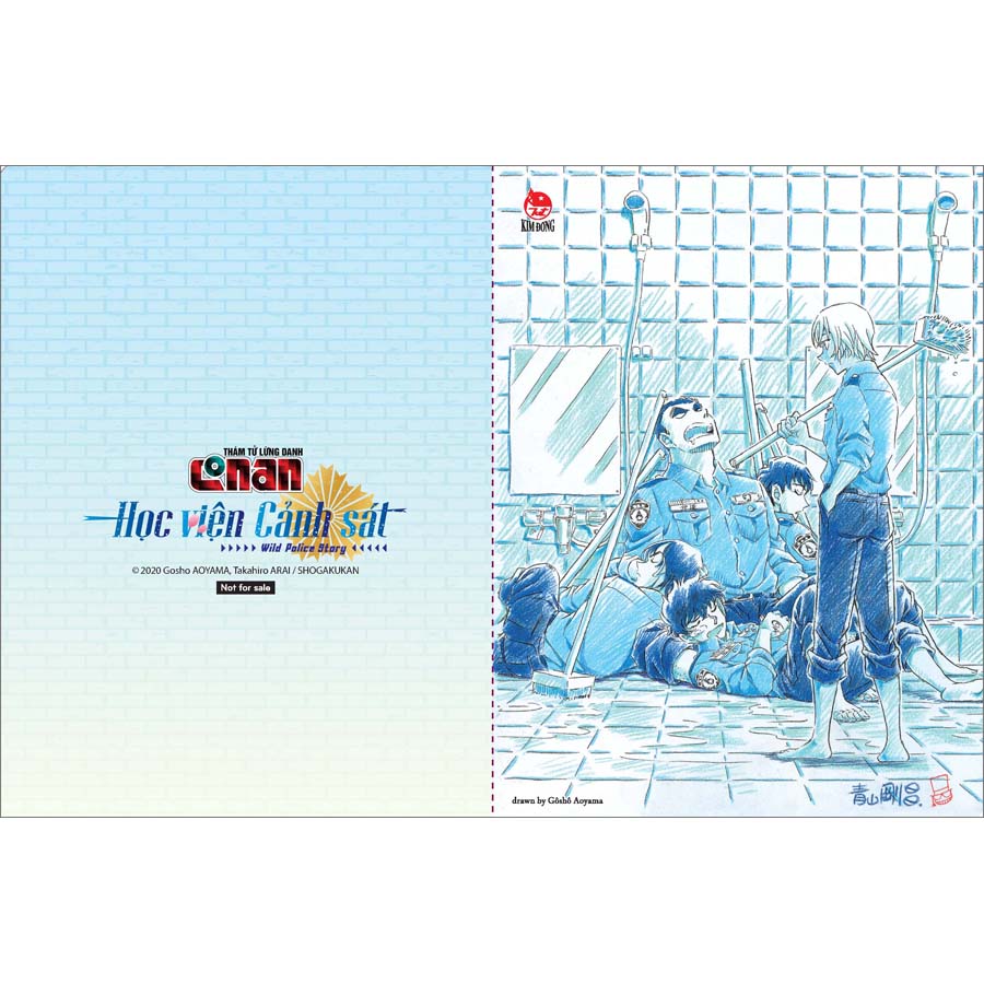 Combo Thám Tử Lừng Danh Conan - Học Viện Cảnh Sát - Wild Police Story [Tập 1+2] (2 Cuốn) [Tặng Kèm 01 Clearfile, Obi In Bút Tích Của Tác Giả]