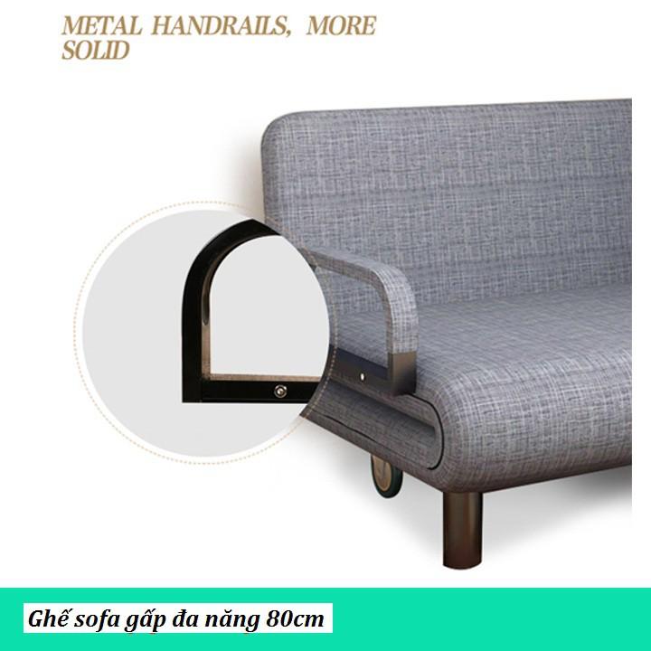 Ghế sofa giường 80cm phù hợp cho phòng nhỏ, phòng trọ, chung cư