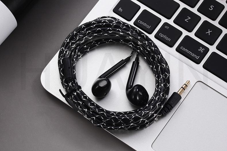 Jack 3.5Mm Dài 2/3 M Dòng Tai Nghe Nhét Tai Có Dây Với Dây Tai Nghe Pha Lê Dòng Tai Nghe 5 Thế Hệ Tai Nghe Nhét Tai Dành Cho Tivi máy Tính Máy Tính