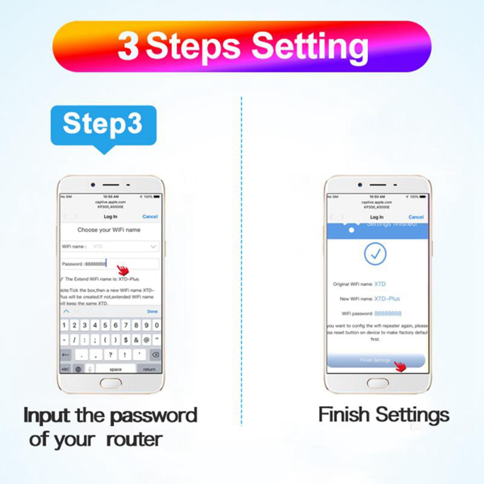 Wifi Range Booster Extender Router 300Mbps UK Plug