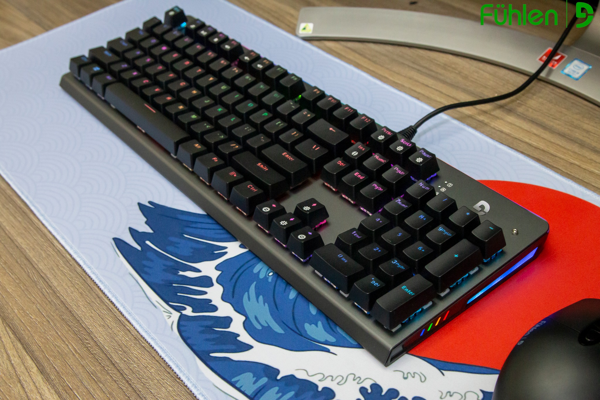 Bàn phím Fuhlen Subverter RGB – Optical Switch Mechanical Keyboard - Hàng Chính Hãng