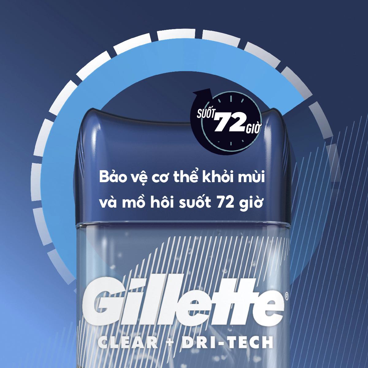 Gel Khử Mùi Gillette Arctic Ice 107g