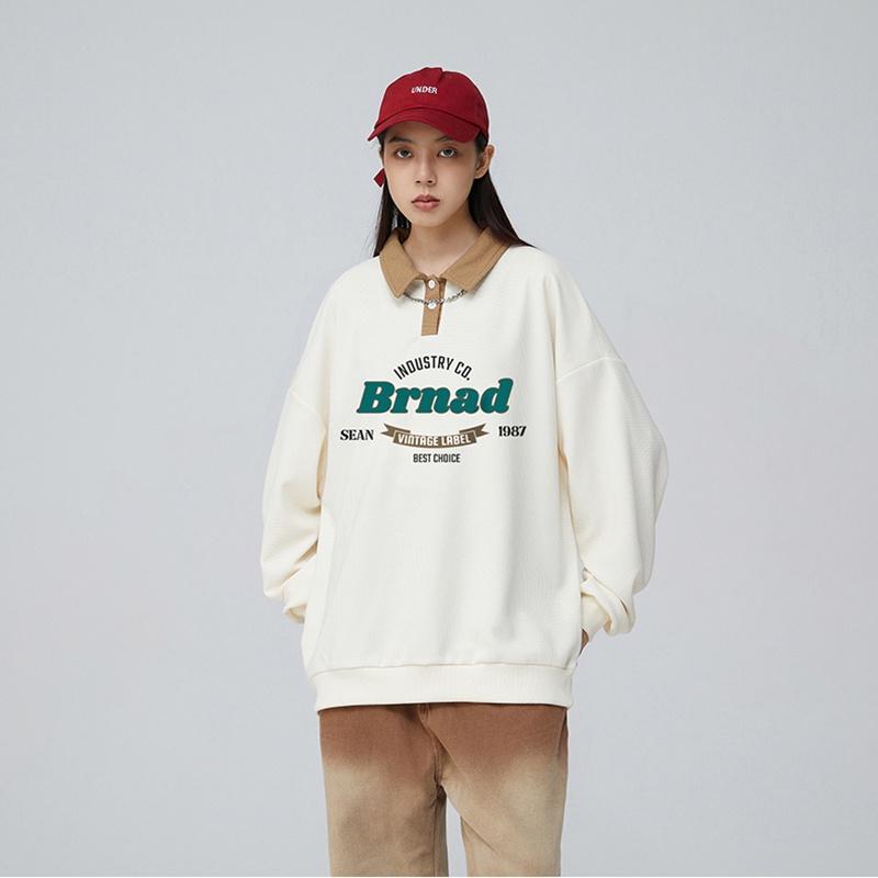 Áo Sweater Polo Nỉ Nam Nữ Unisex Dài Tay Form Rộng Phong Cách Trẻ Trung Thời Trang Zenkonu TOP NAM 245