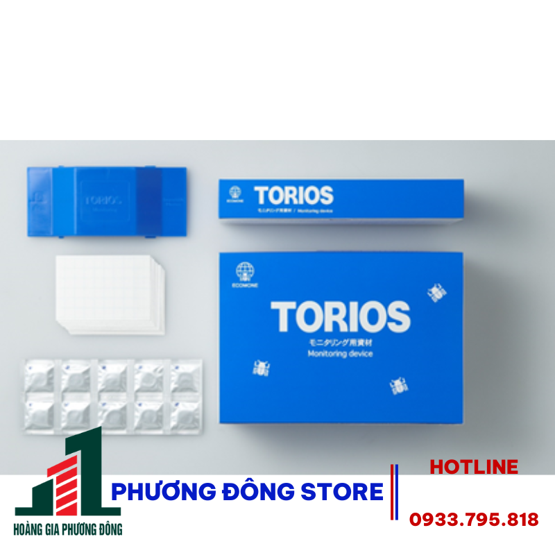 PHEROMONE + Tấm keo sử dụng cho bẫy mọt thóc đỏ TORIOS (Tái sử dụng lại trạm bẫy Torios chỉ thay pheromone và tấm keo )