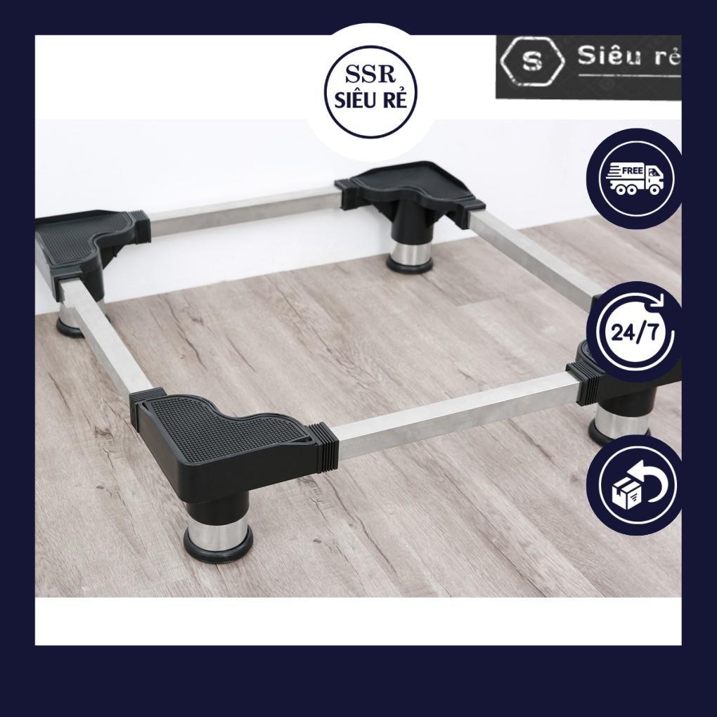 Kệ Máy Giặt SSR Chân Tủ Lạnh, Chân Kê Máy Giặt Đa Năng Có Thể Điều Chỉnh Kích Thước