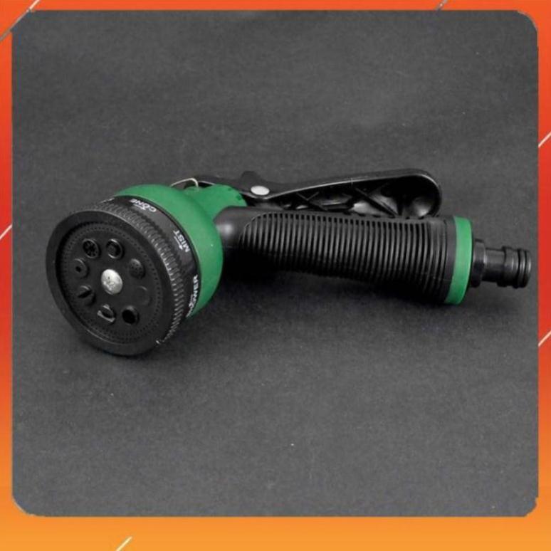 Vòi xịt rửa xe,Vòi phun nước tưới cây tăng áp thông minh 8 chế độ 815621-1