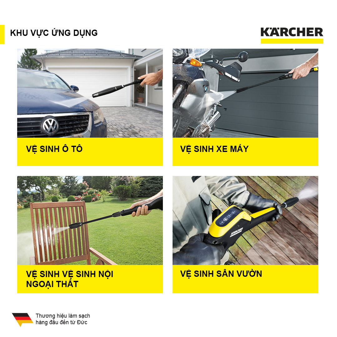 MÁY PHUN RỬA ÁP LỰC CAO KARCHER K2 POWER CONTROL