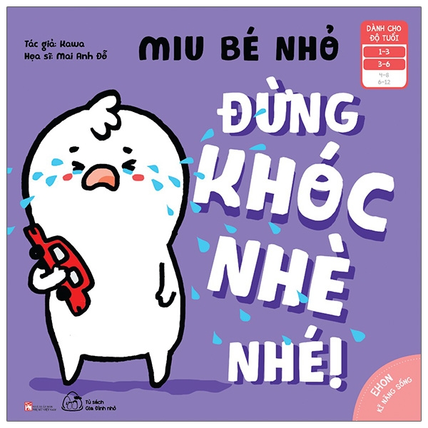 Ehon Kĩ Năng Sống - Miu Bé Nhỏ - Combo bộ sách 8 quyển (Bé 1-6 tuổi)