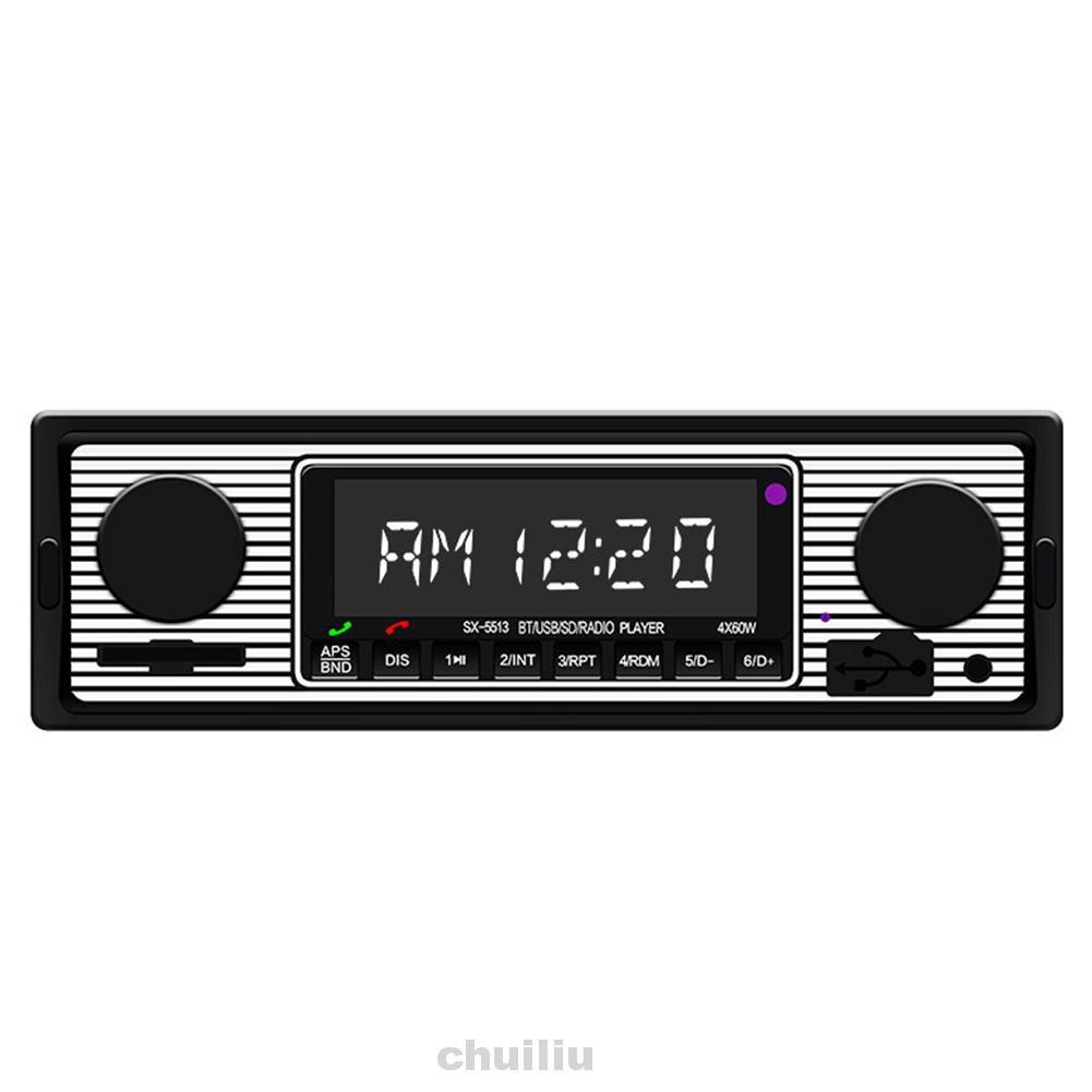 Máy Nghe Nhạc Trên Xe Hơi Kết Nối Bluetooth Có Màn Hình Lcd