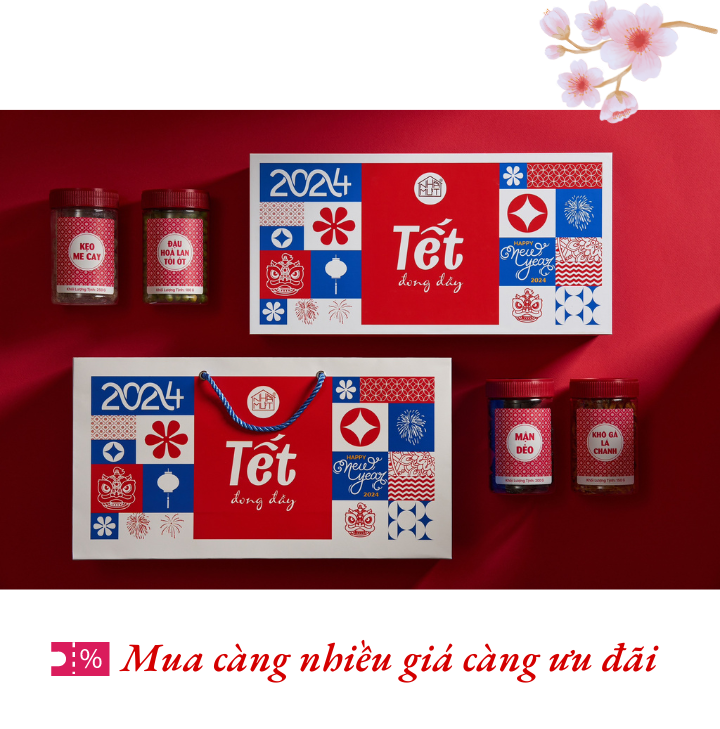 Giỏ quà tết doanh nghiệp, quà tặng tết 2024 đầy ý nghĩa gửi đến nhân viên và đối tác trong suốt 1 năm đồng hành. Giỏ quà Tết Nhà Mứt chỉnh chu, lịch sự giúp gắn chặt mối quan hệ hợp tác cùng nhau cho năm 2024