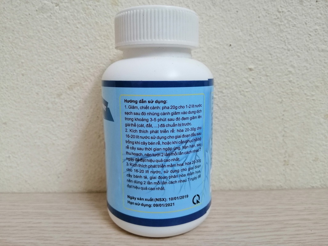 ComBo 5 Lọ Phân Bón Hỗn Hợp NP MAP, Ra Rễ, Kích Kie Cực Mạnh, Chuyên Dùng Cho Hoa Lan, Lọ 100G