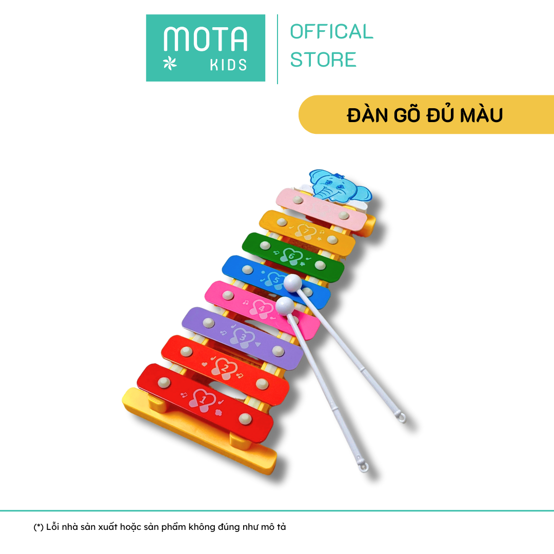 [M209A - Mota Montessori] Đồ chơi cho bé Đàn gõ âm thanh vui nhộn - Hàng chính hãng