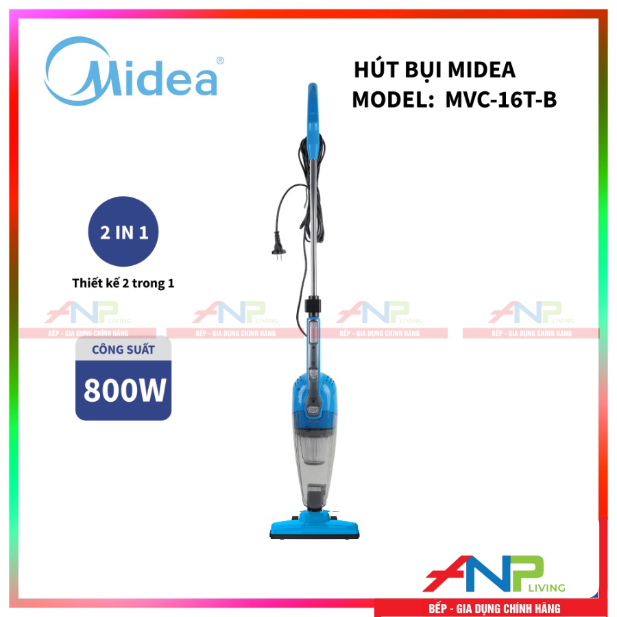 Máy hút bụi cầm tay Midea MVC-16T-B - Hàng chính hãng