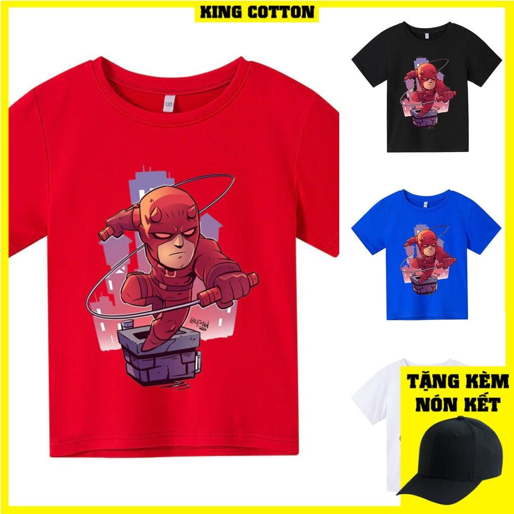 Áo thun trẻ em QUỶ ĐỎ CHIBI, 4 màu, có size người lớn, Anam Store