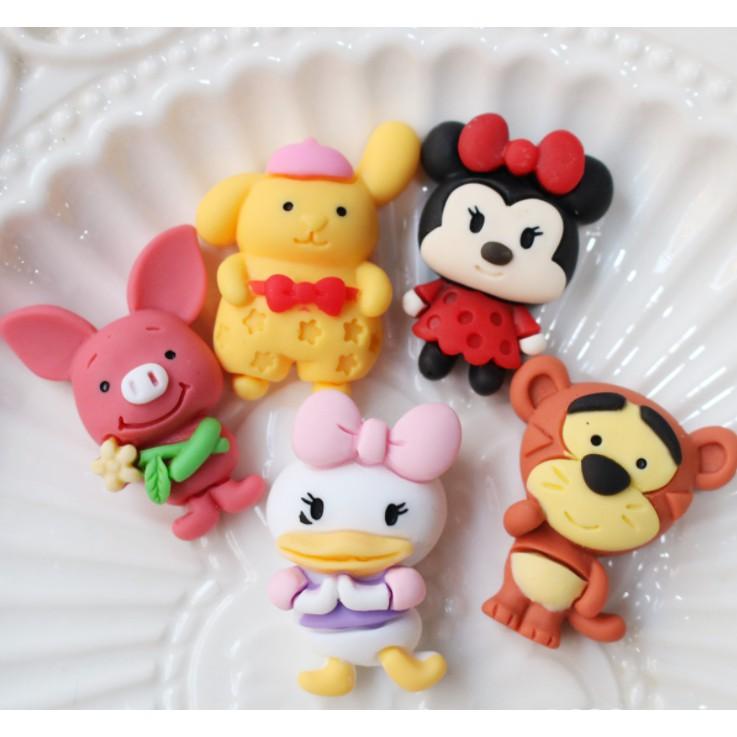 Chuyên Charm * Charm mẫu Mickey, Donald cho các bạn trang trí vỏ ốp điện thoại, dán Jibbitz, DIY