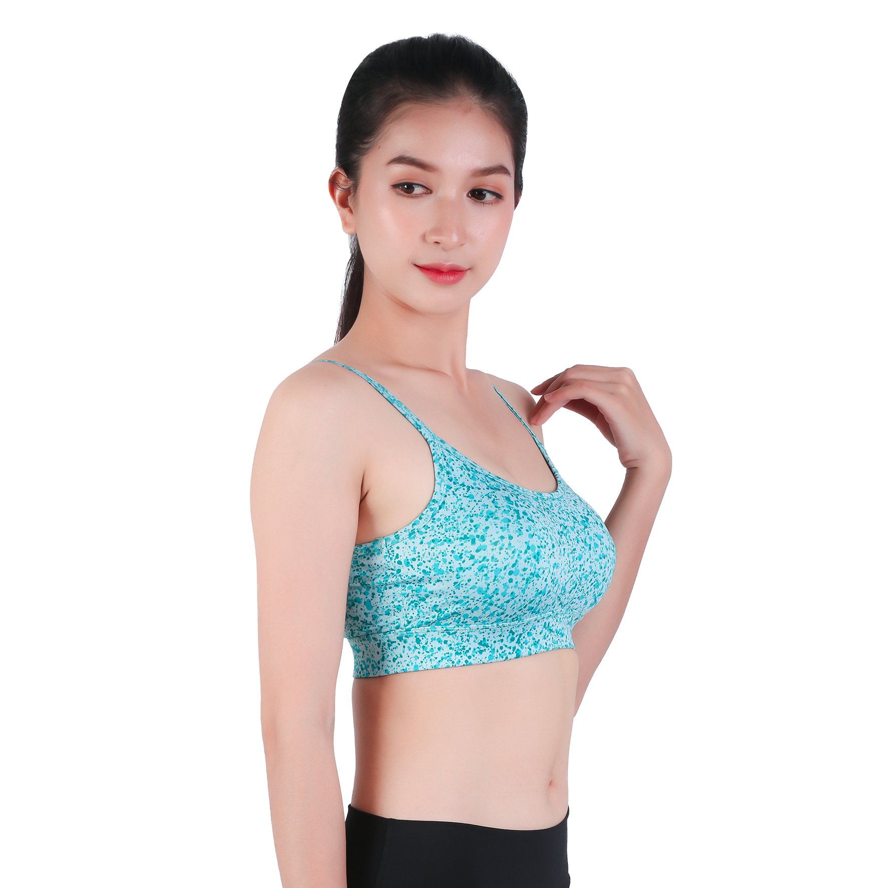 Áo Bra 2 dây thể thao nữ tập Gym, Yoga Fitme Rho