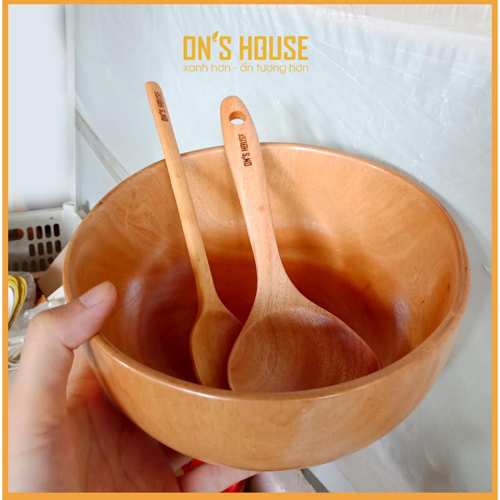 Bát Tô Gỗ, Bát Canh, Bát Salad - Hàng Chính Hãng