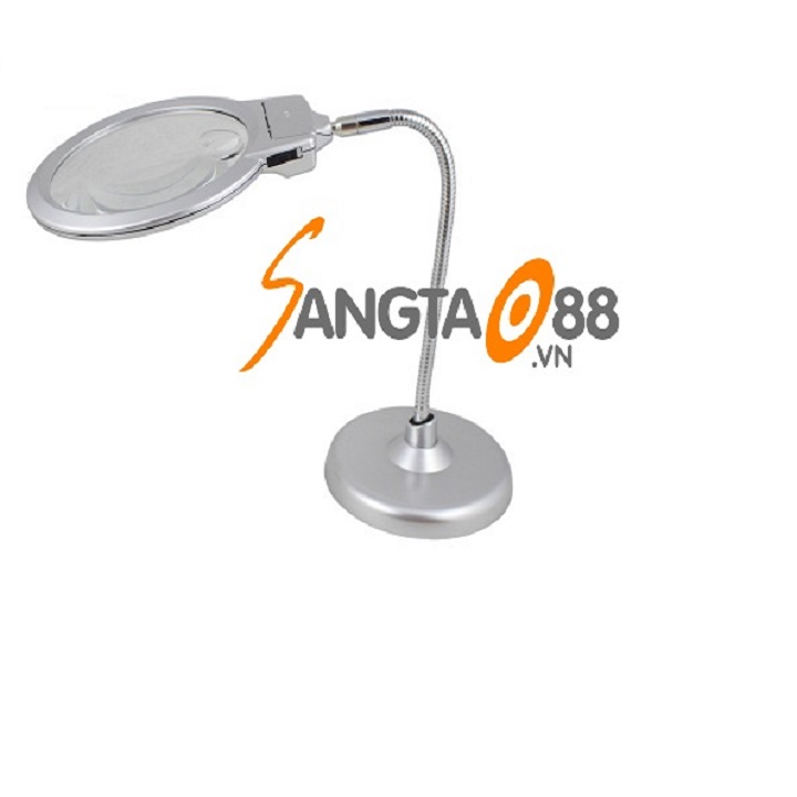 Kính lúp 127mm có đèn để bàn cao cấp -