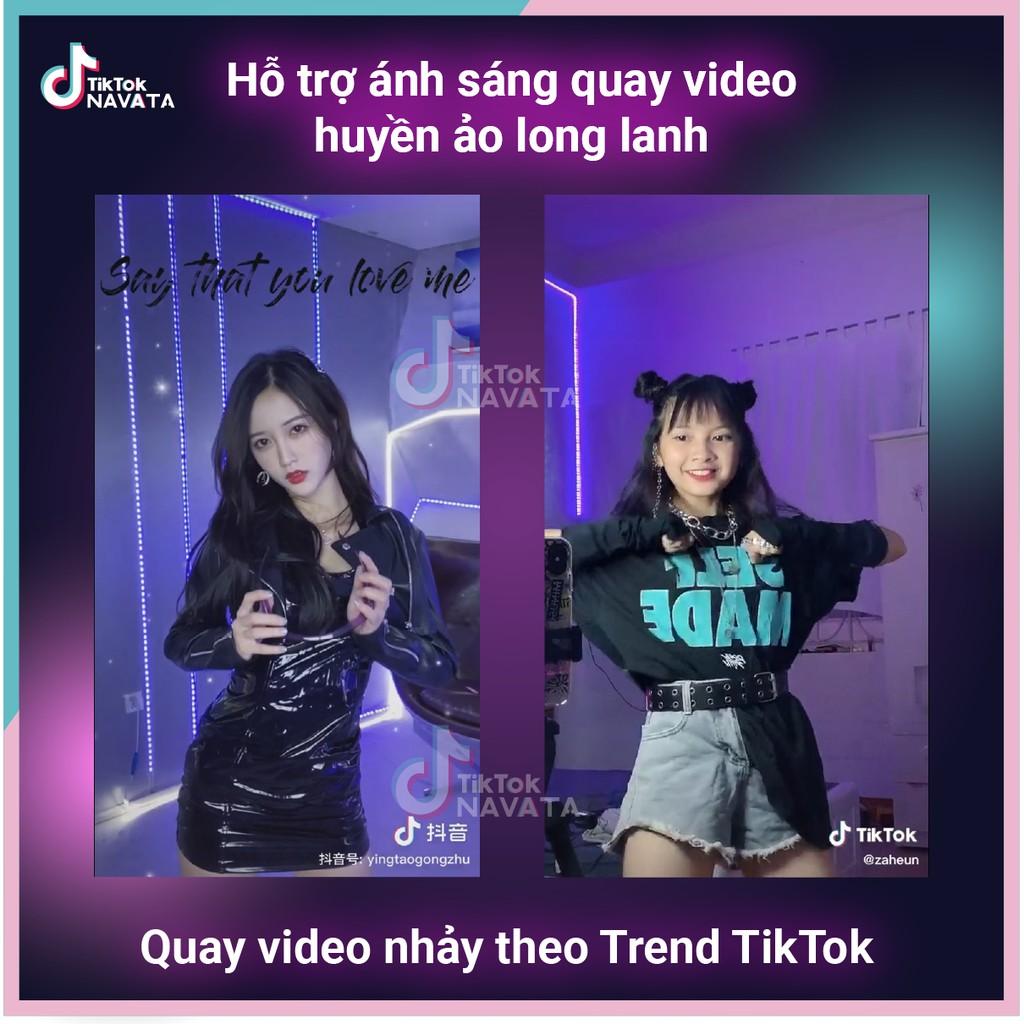 Đèn Led TikTok 5m Mix màu DIY Điều khiển 44 nút RGB Đèn trang trí phòng ngủ quay TikTok