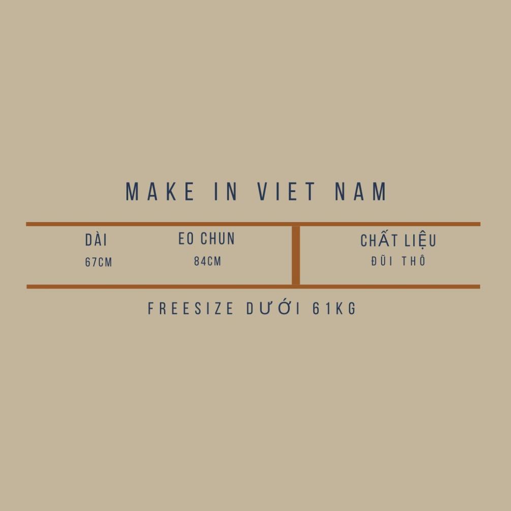 Chân Váy Midi Nữ Chân Váy Vạt Bèo 2 Tầng 3 Màu ! *