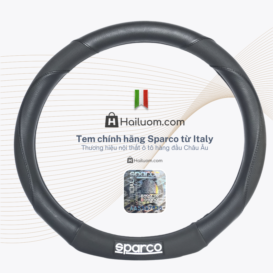 Bọc Vô Lăng ô tô HONDA CITY | Bọc Vô Lăng cao cấp Sparco Italy