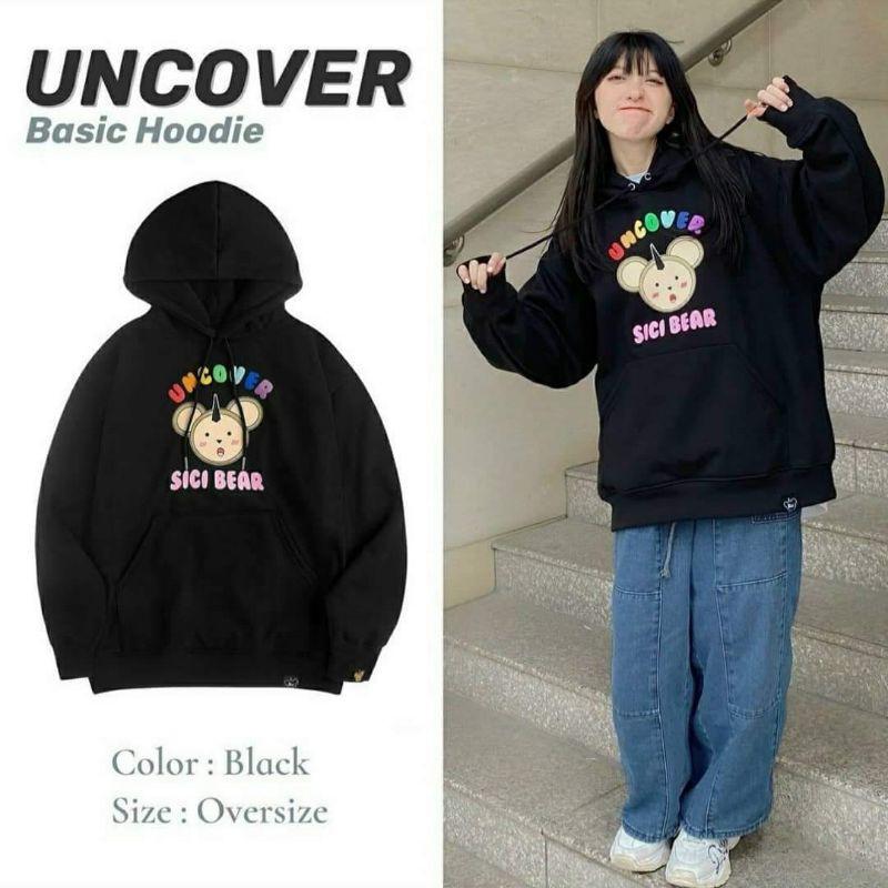 Áo Hoodie Form Rộng Unisex HICI BEAR MICKEY