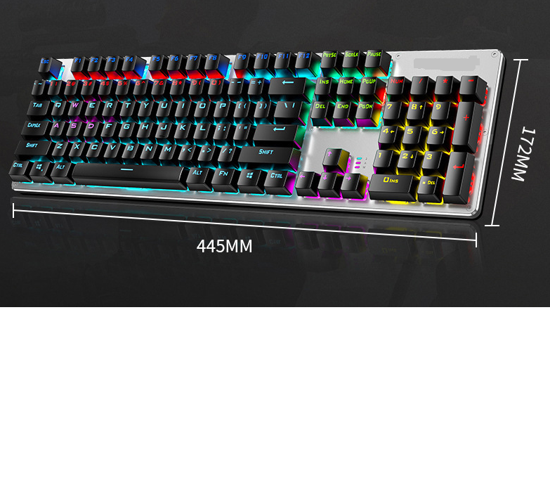 Bàn Phím Cơ Gaming SPK8404/ G404 LED RGB chuyên game