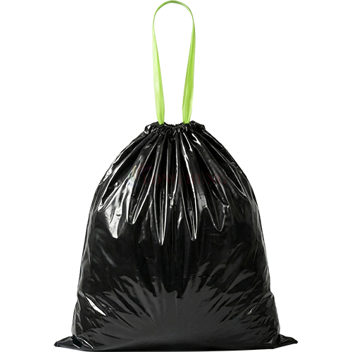 Túi đựng rác màu đen có quai rút BONBOX BCT3704 - Hàng chính hãng