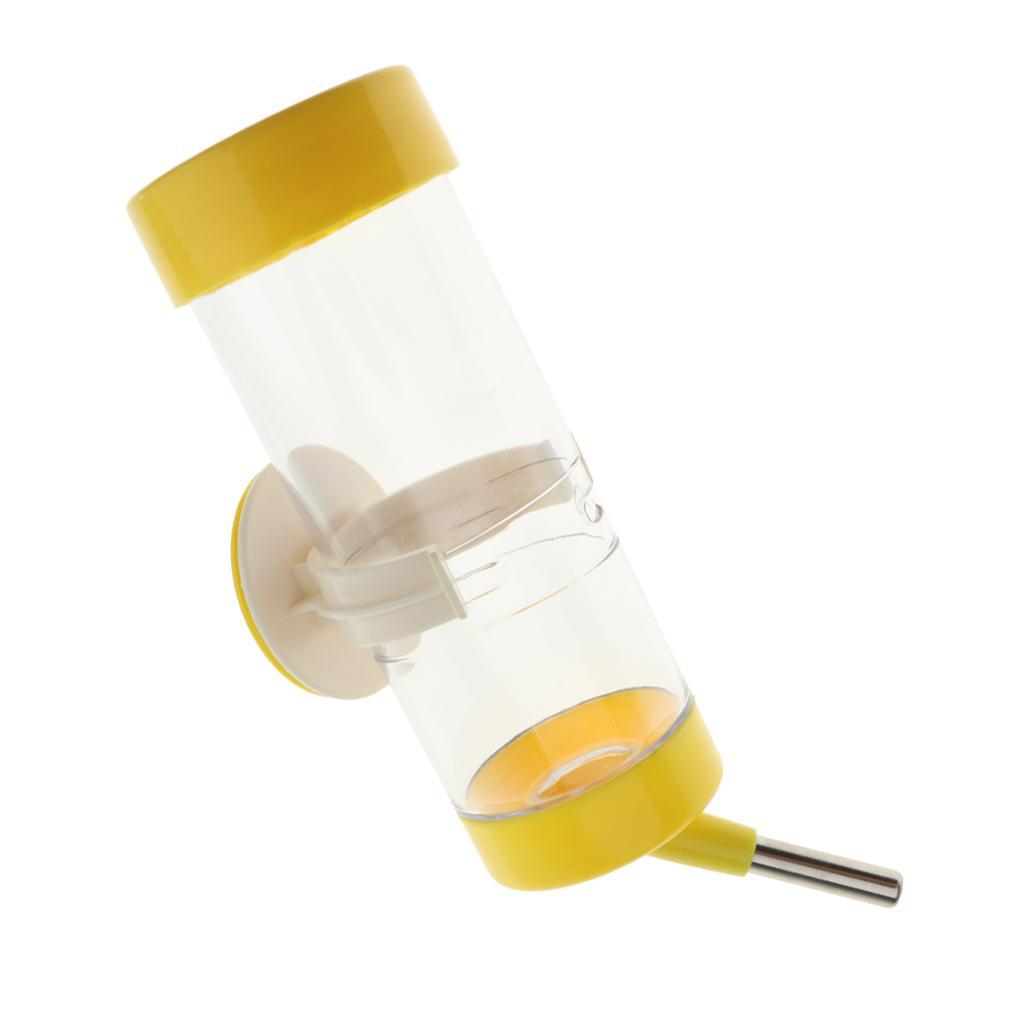Pet Dog Cat Cage Hanging Water Bottle Puppy Drinking Dispenser Waterer 500ML