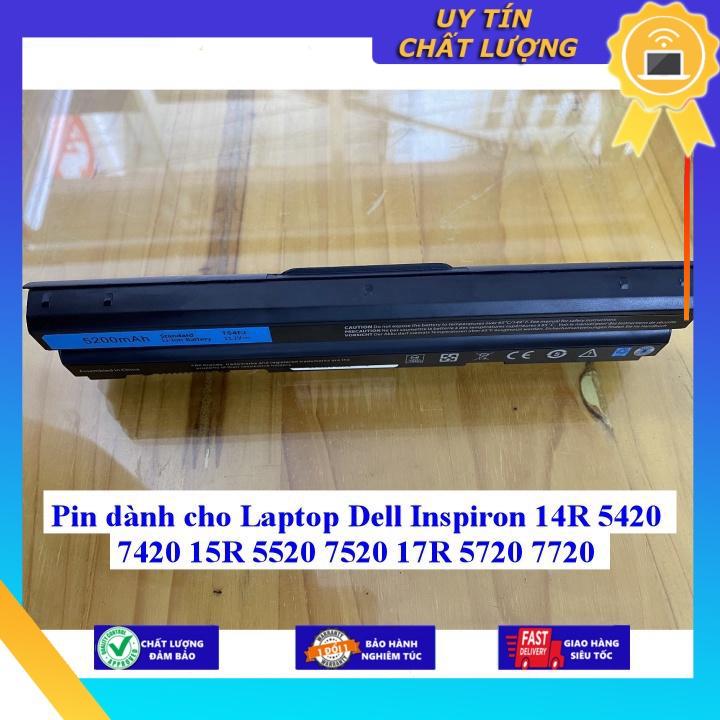 Pin dùng cho Laptop Dell Inspiron 14R 5420 7420 15R 5520 7520 17R 5720 7720 - Hàng Nhập Khẩu MIBAT721
