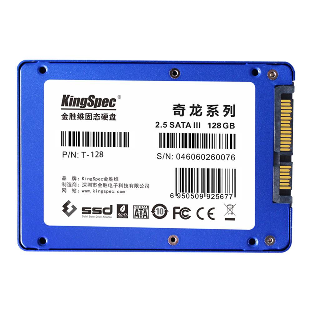 Ổ cứng thể rắn KingSpec SATA III 3.0 2.5 "128GB MLC Digital SSD cho máy tính PC,máy tính xách tay,máy tính để bàn
