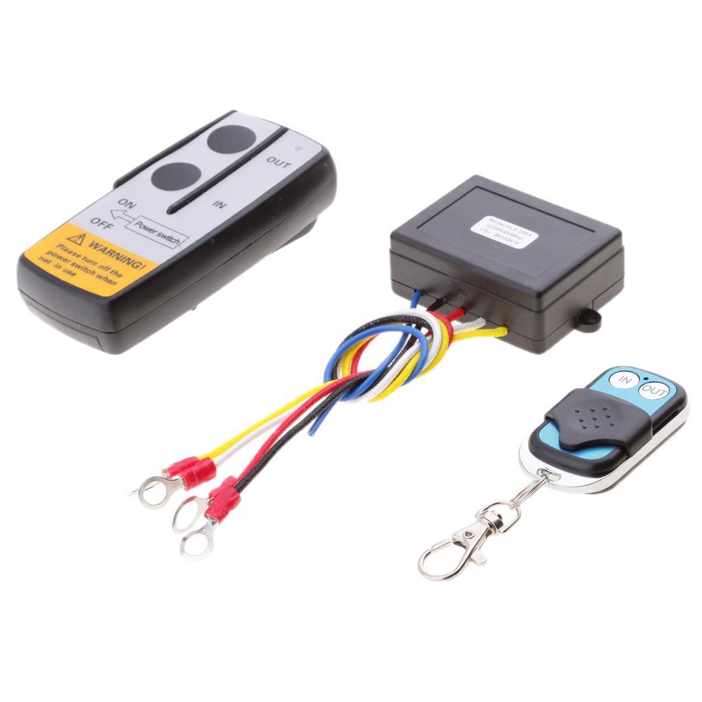2x 12V ATV SUV Winch Remote Receiver Remote  Winch Tools New