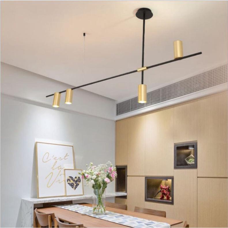 Đèn thả phong thái Bắc Âu cho thi công thời thượng, khung kim loại tổng hợp thép cao cấp