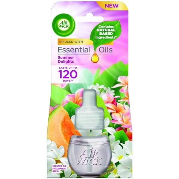 Chai tinh dầu cắm điện Air Wick Refill AWK2304 Summer Delights 19ml (Hương hoa lan trắng)