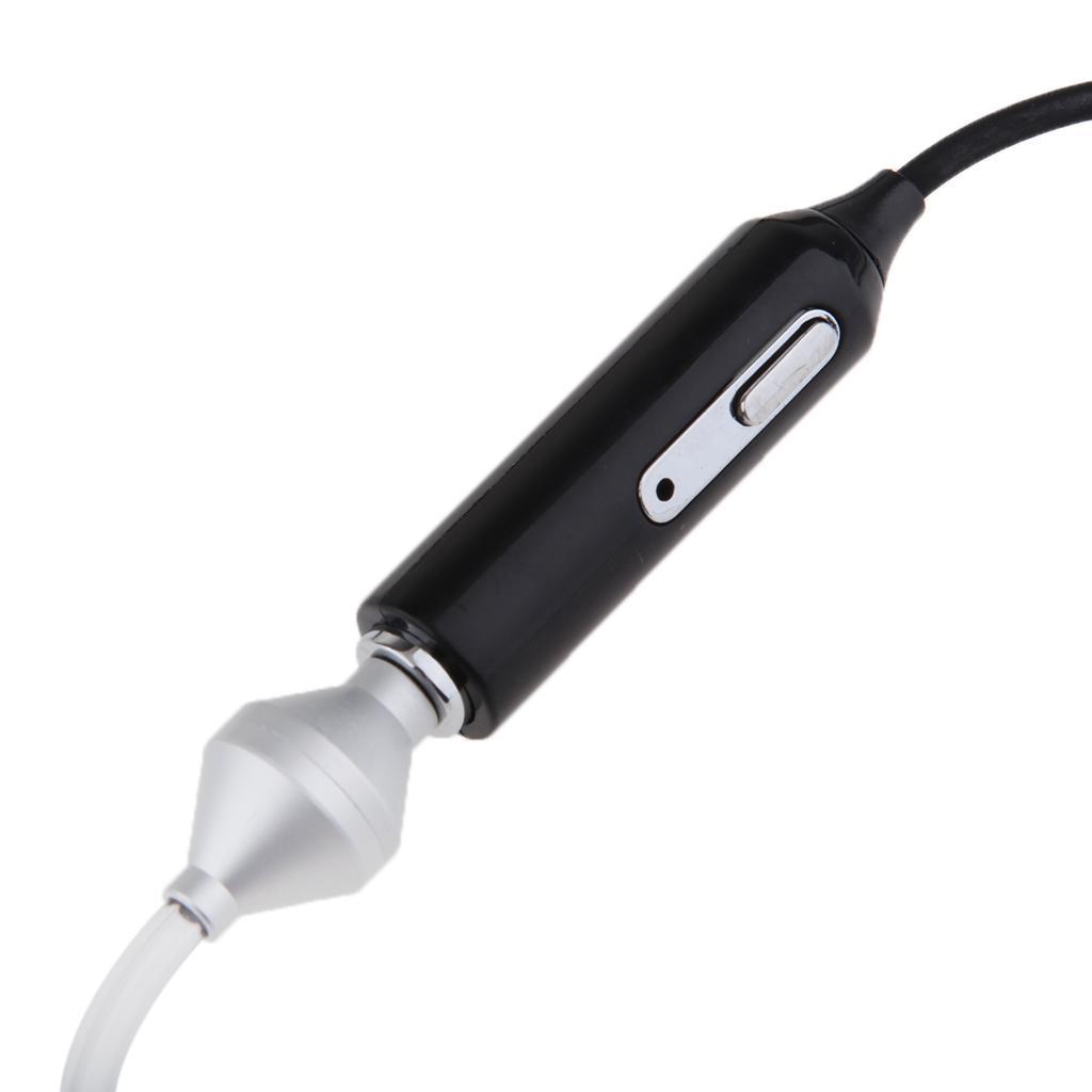 2 Acoustic Tube Headsets Mic PTT Earpieces