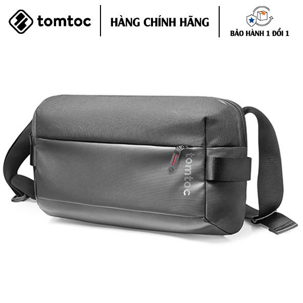 TÚI ĐEO CHÉO TOMTOC UR.BAN CODURA SLING BAG TRAVEL &amp; WORK 11-INCH chống nước với độ bền cao - HÀNG CHÍNH HÃNG