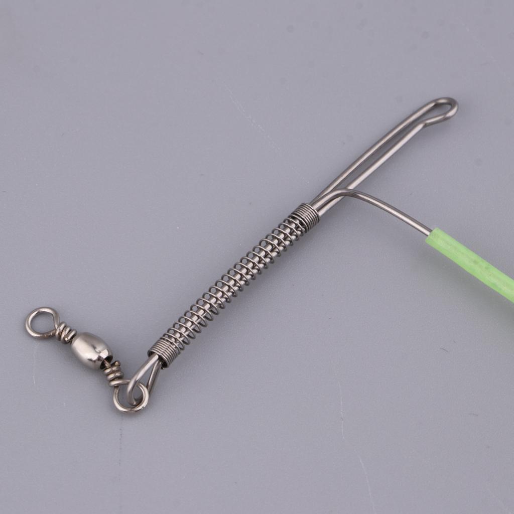 Pack of 5pcs Bent Booms Stainless Steel Anti- Booms w/ Swivel Rig Tube