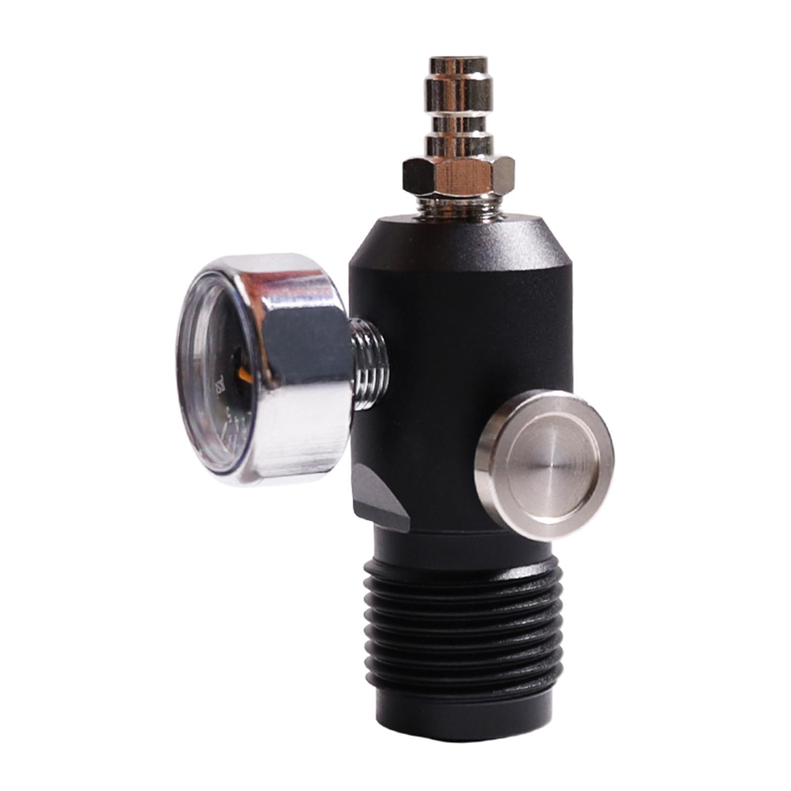 Diving Cylinder Regulator Scuba Diving Regulator Sturdy Gas Cylinder Fittings Air Tank Regulator for Outdoor Activities