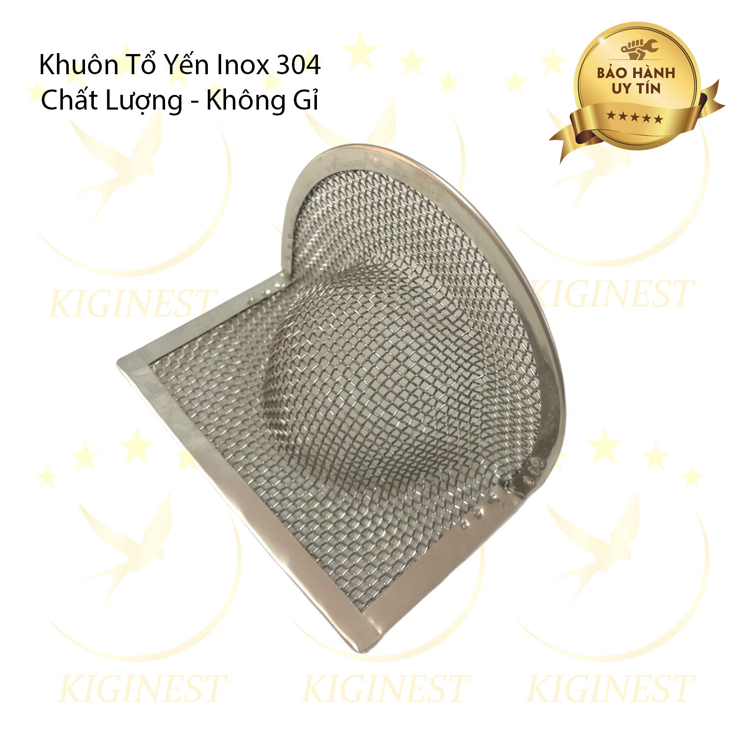 Khuôn Sấy Tổ Yến 10g - Khuôn Inox 304