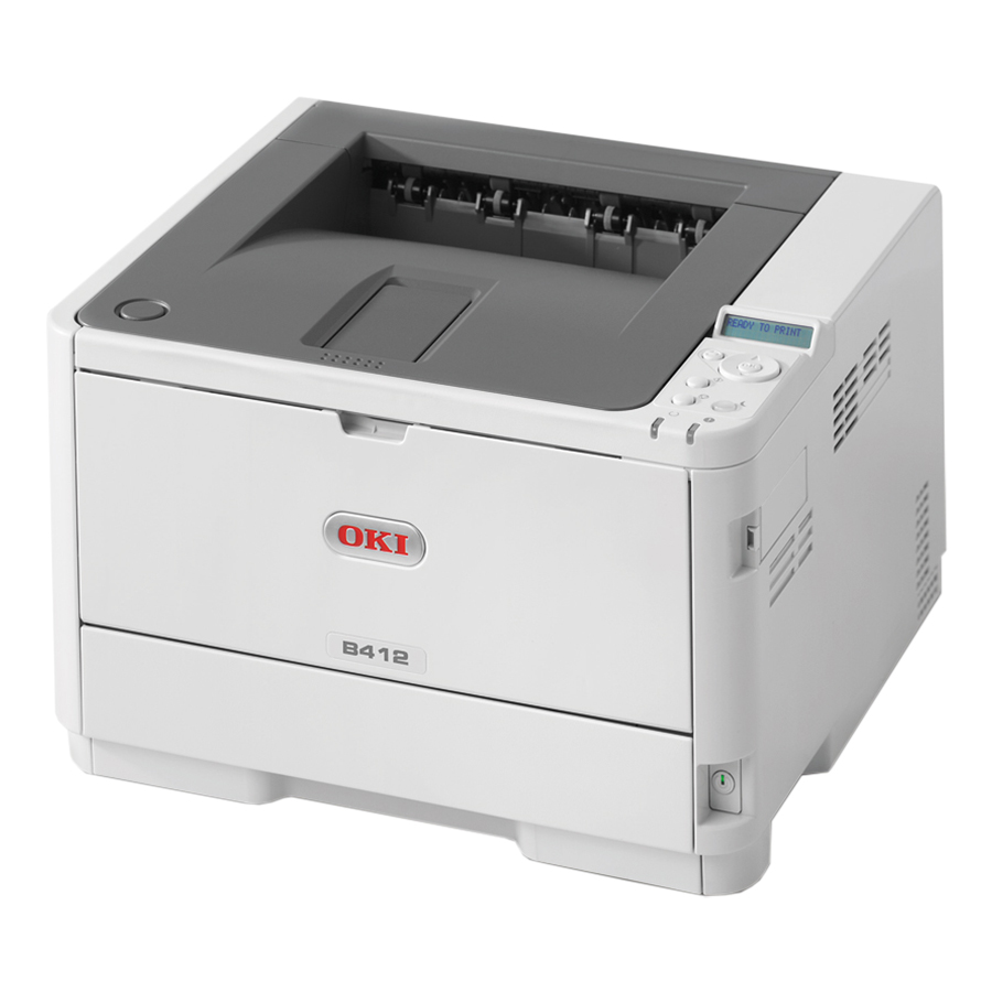 Máy in laser trắng đen Oki B412DN