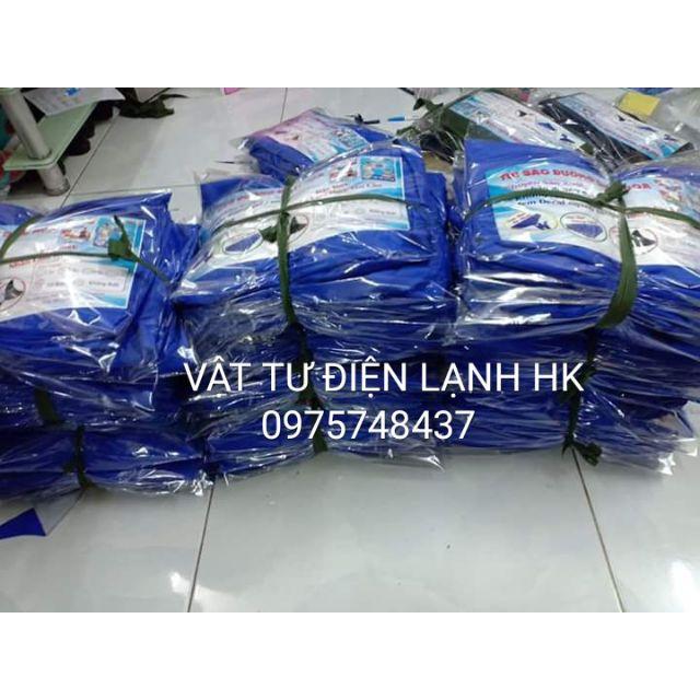 Áo trùm vệ sinh điều hòa - Túi bạt hứng nước miệng 2m có đuôi bảo dưỡng máy lạnh
