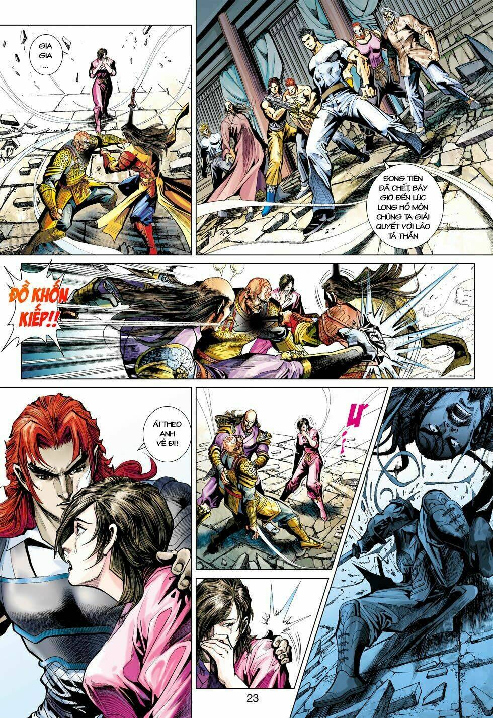 tân tác long hổ môn chapter 420 23