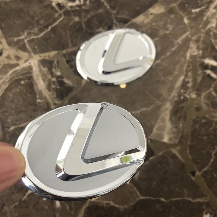 Logo biểu tượng gắn vô lăng xe ô tô Lexus